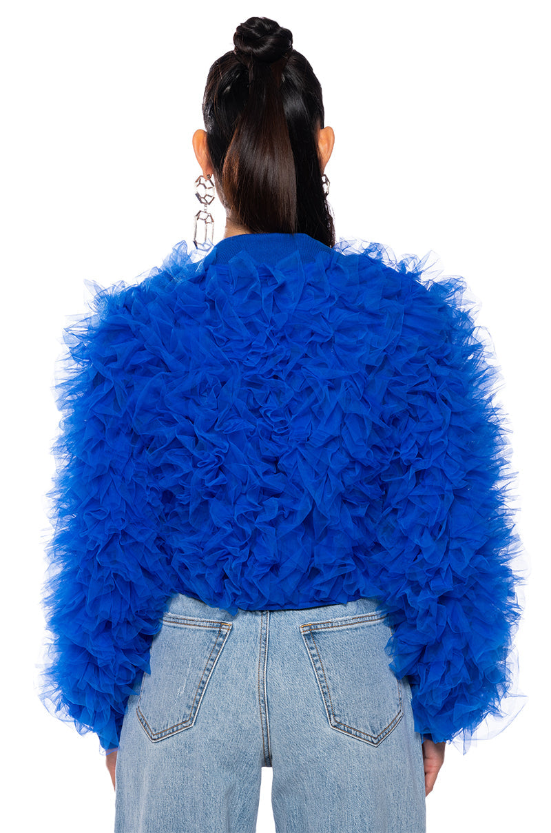 MODERN MASTERPIECE TULLE BOMBER