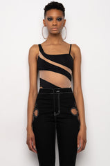 MOJAVE LINES ILLUSIONS SLEEVELESS BODYSUIT