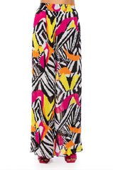 MONICA PLEATED CHIFFON PALAZZO PANT