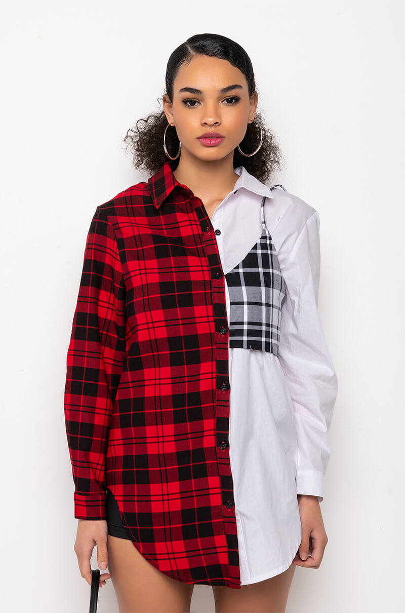 MOST INTERESTING TO LOOK AT POPLIN SHIRT