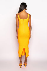 MY ALL BANDAGE MIDI DRESS