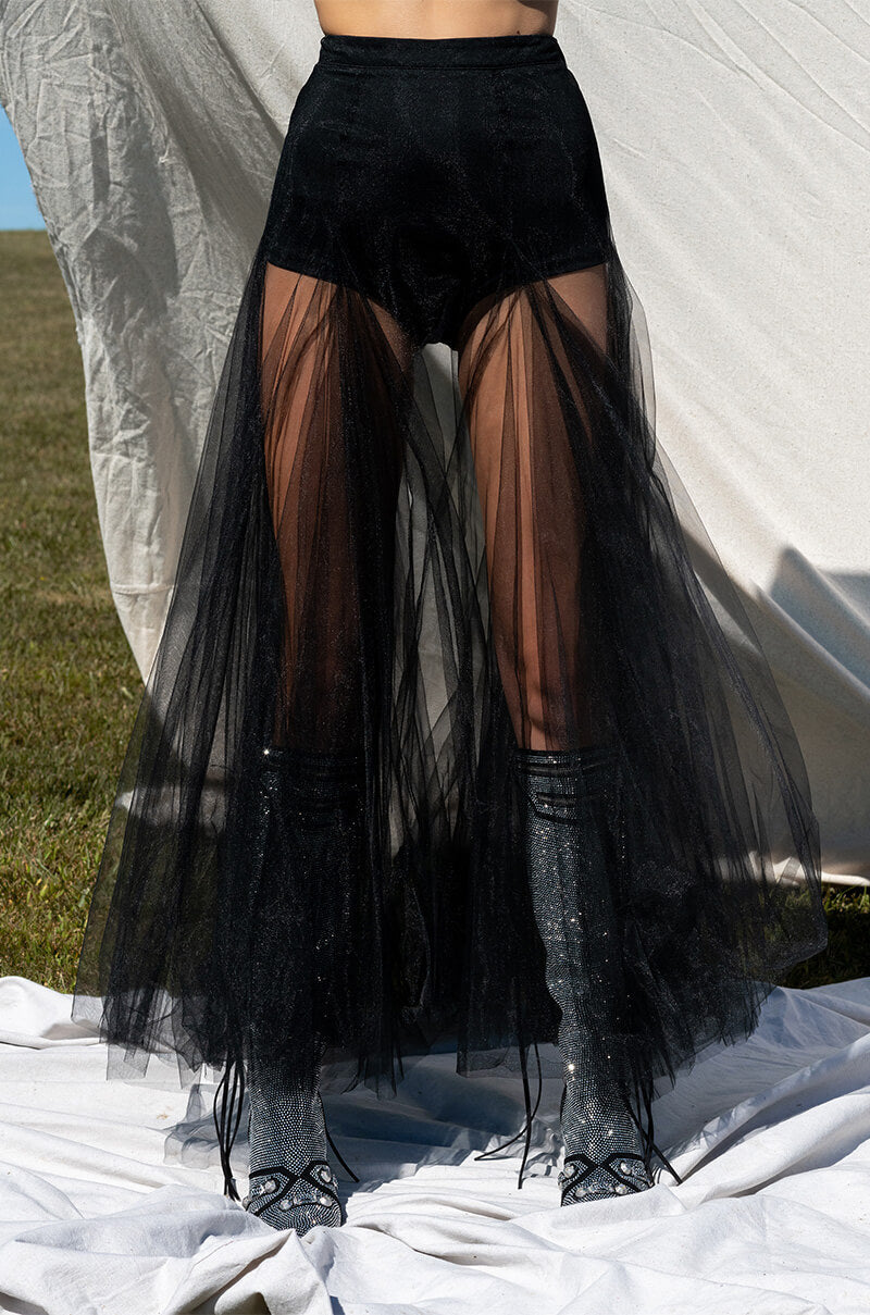 MY ALL MAXI TULLE SKIRT