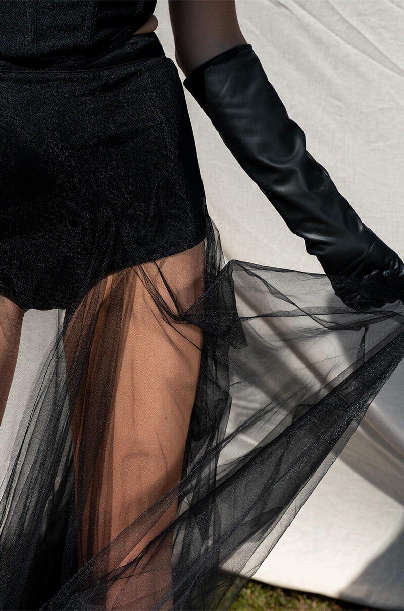 MY ALL MAXI TULLE SKIRT