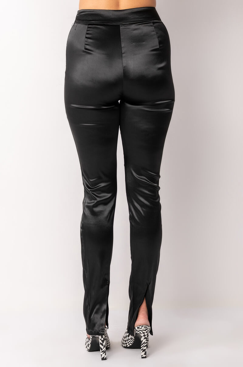 MY VALENTINE SATIN SKINNY PANT