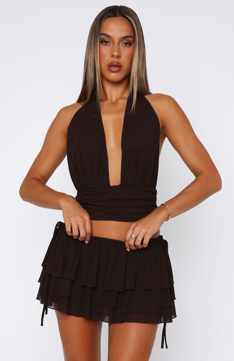 Dolce Dreams Mini Skort Chocolate