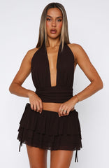 Dolce Dreams Mini Skort Chocolate