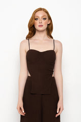 NBD CROPPED BUSTIER TANK