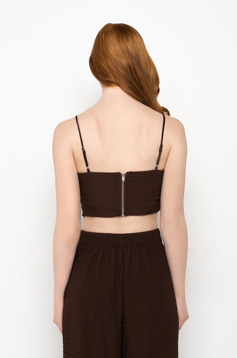NBD CROPPED BUSTIER TANK