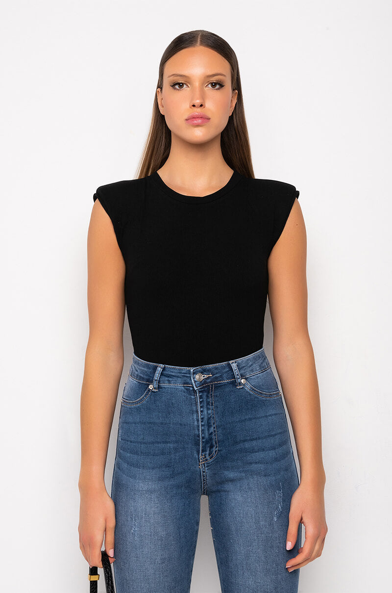 NEBULA HIGH SHOULDER BODYSUIT