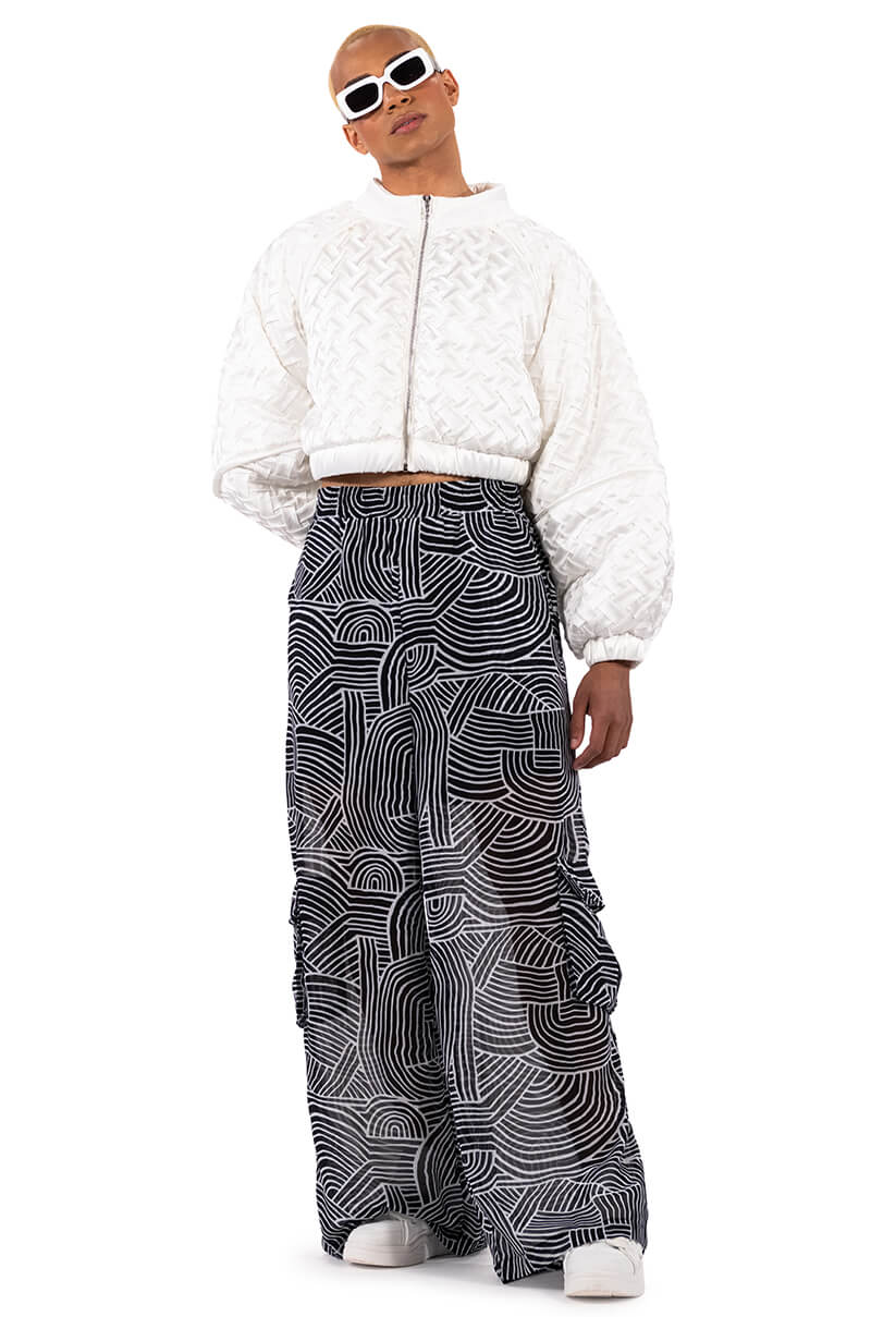NEVER ENDING HILLS WIDE LEG CARGO PANT