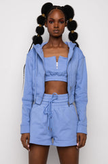 NEW RULES CROPPED HOODIE