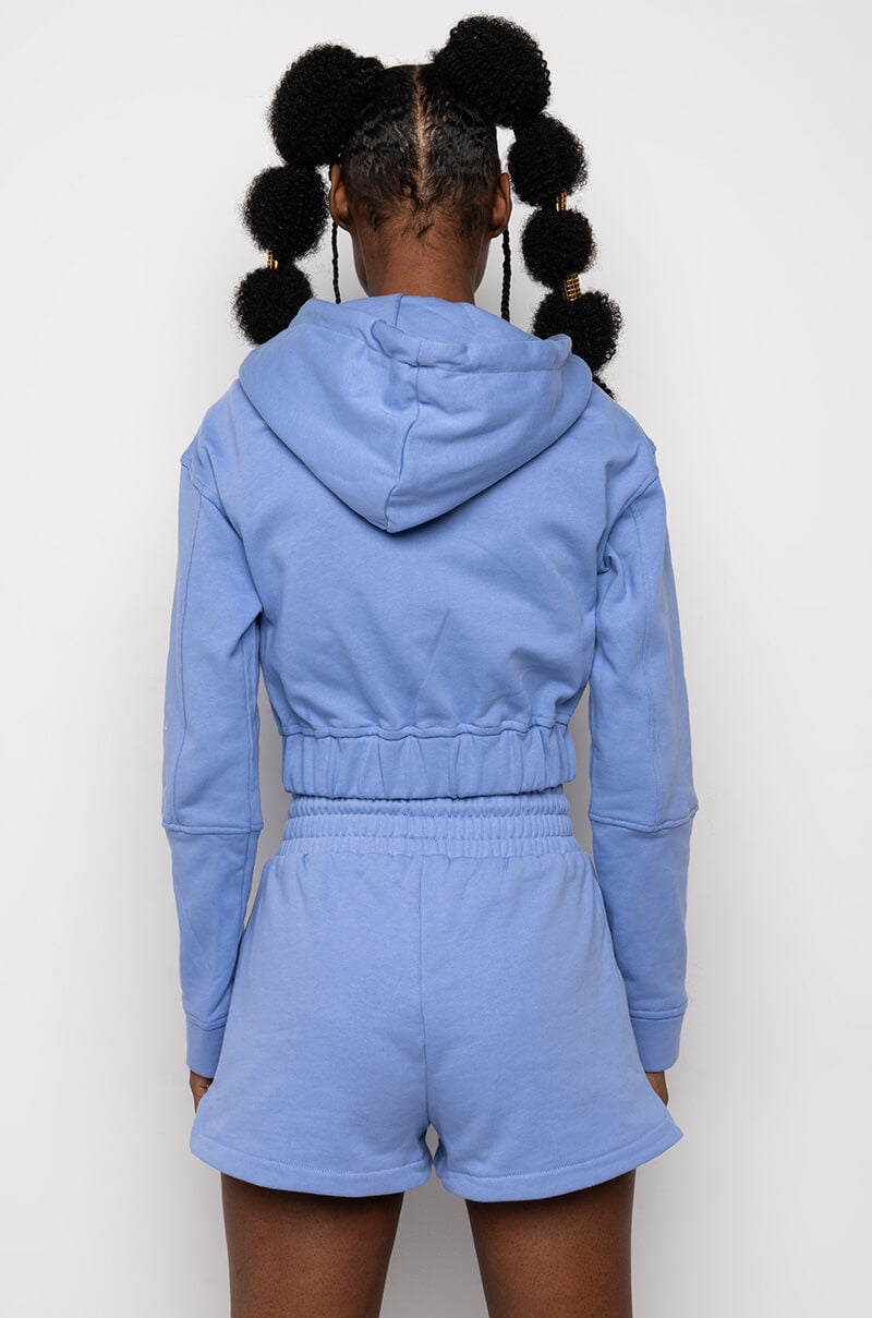 NEW RULES CROPPED HOODIE