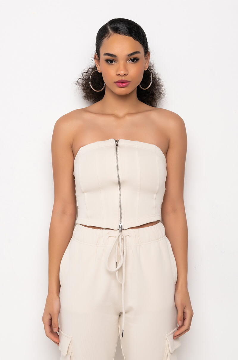NEW RULES ZIP CORSET