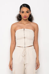 NEW RULES ZIP CORSET