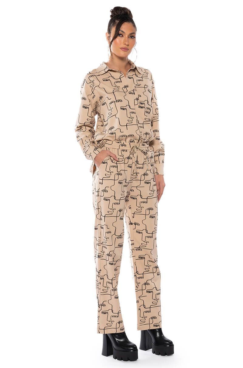 NEW SOCIETY DRAWSTRING PANTS