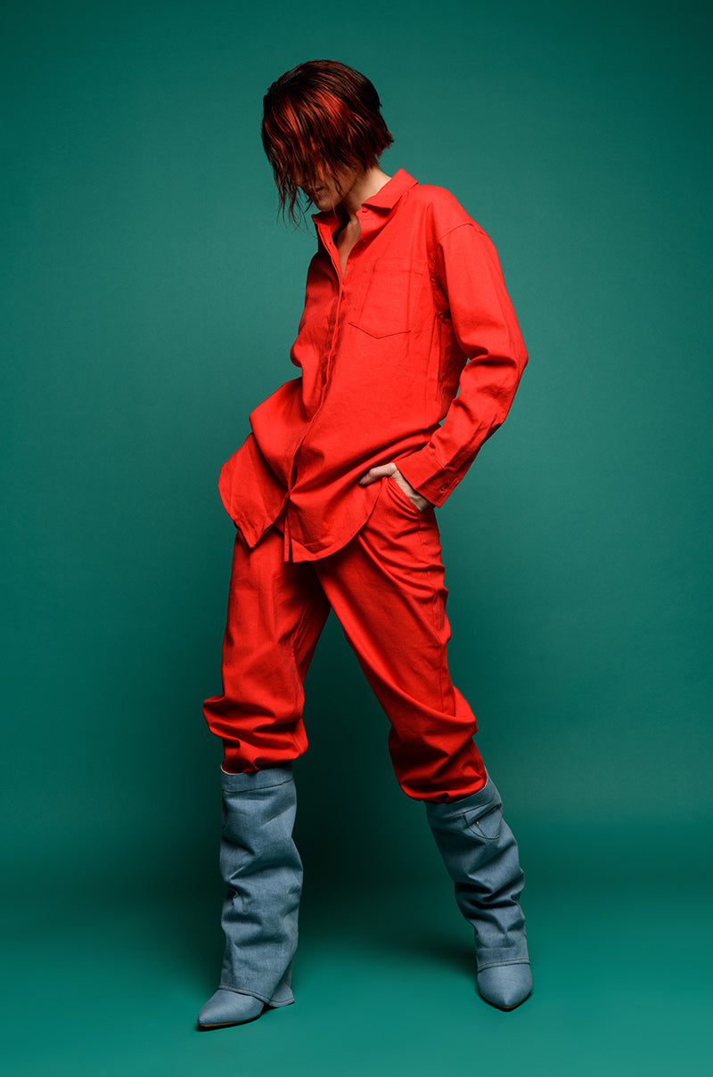 NEW SOCIETY DRAWSTRING PANTS
