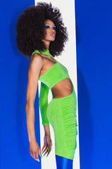 NEW TO YOU MINI DRESS WITH CUT OUTS