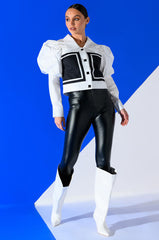 NEWS TO YOU BUTTONDOWN BLOUSE