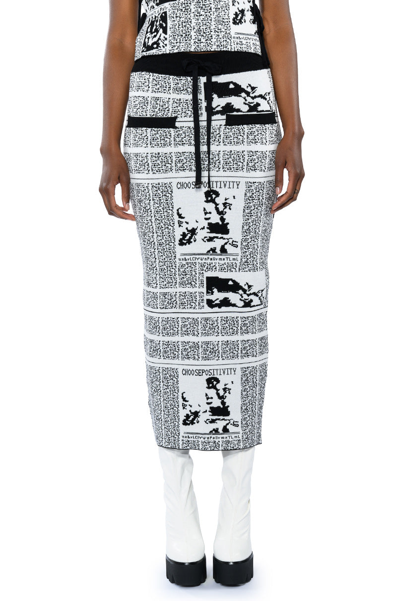 NEWSWORTHY MAXI SKIRT