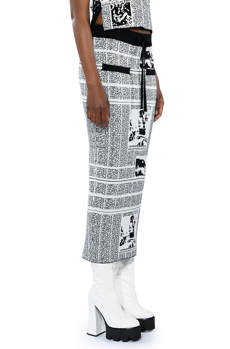 NEWSWORTHY MAXI SKIRT