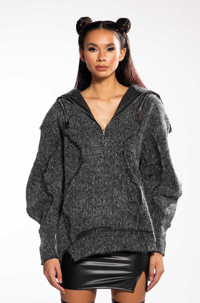 NIA HALF ZIP PULLOVER