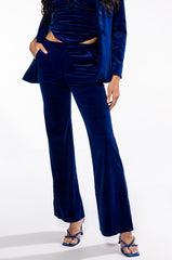 NIGHT MOVES VELVET WIDE LEG TROUSER
