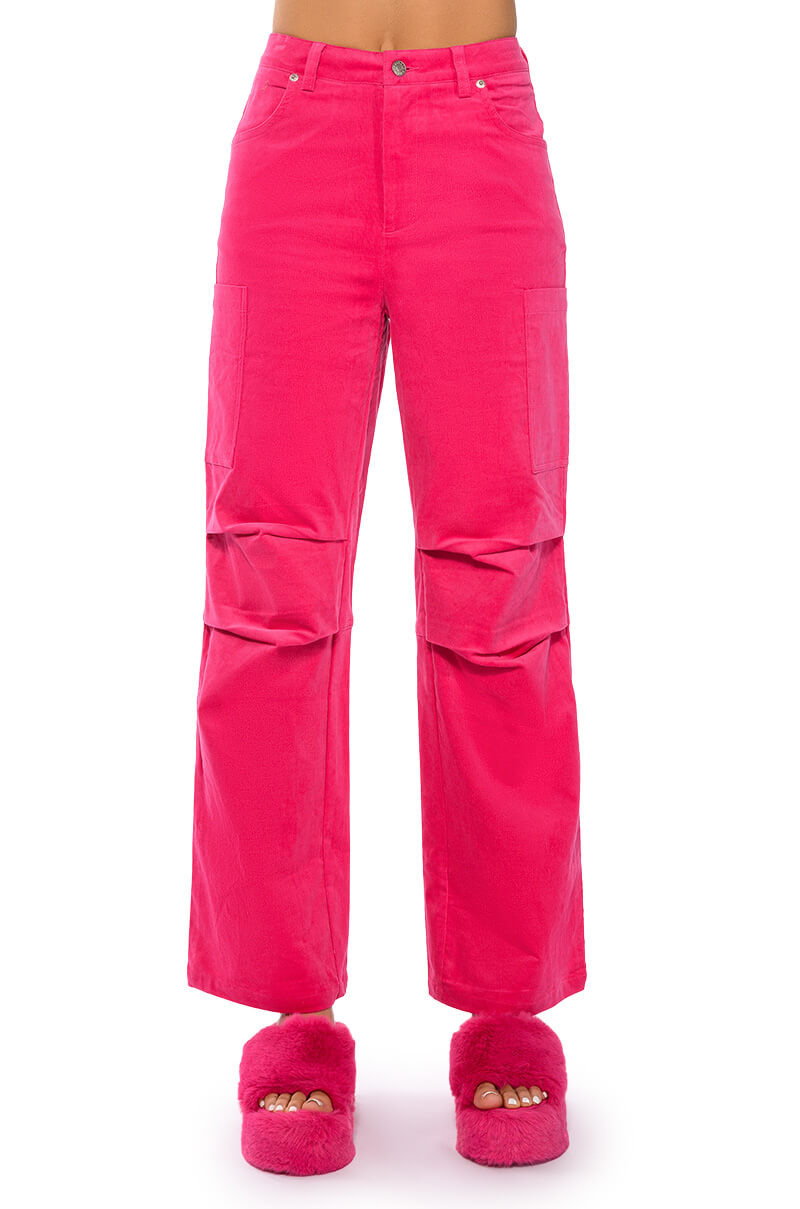 NOT A SECRET RELAXED CORDUROY PANTS