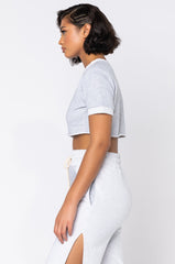 NOT SO CASUAL CROP TOP