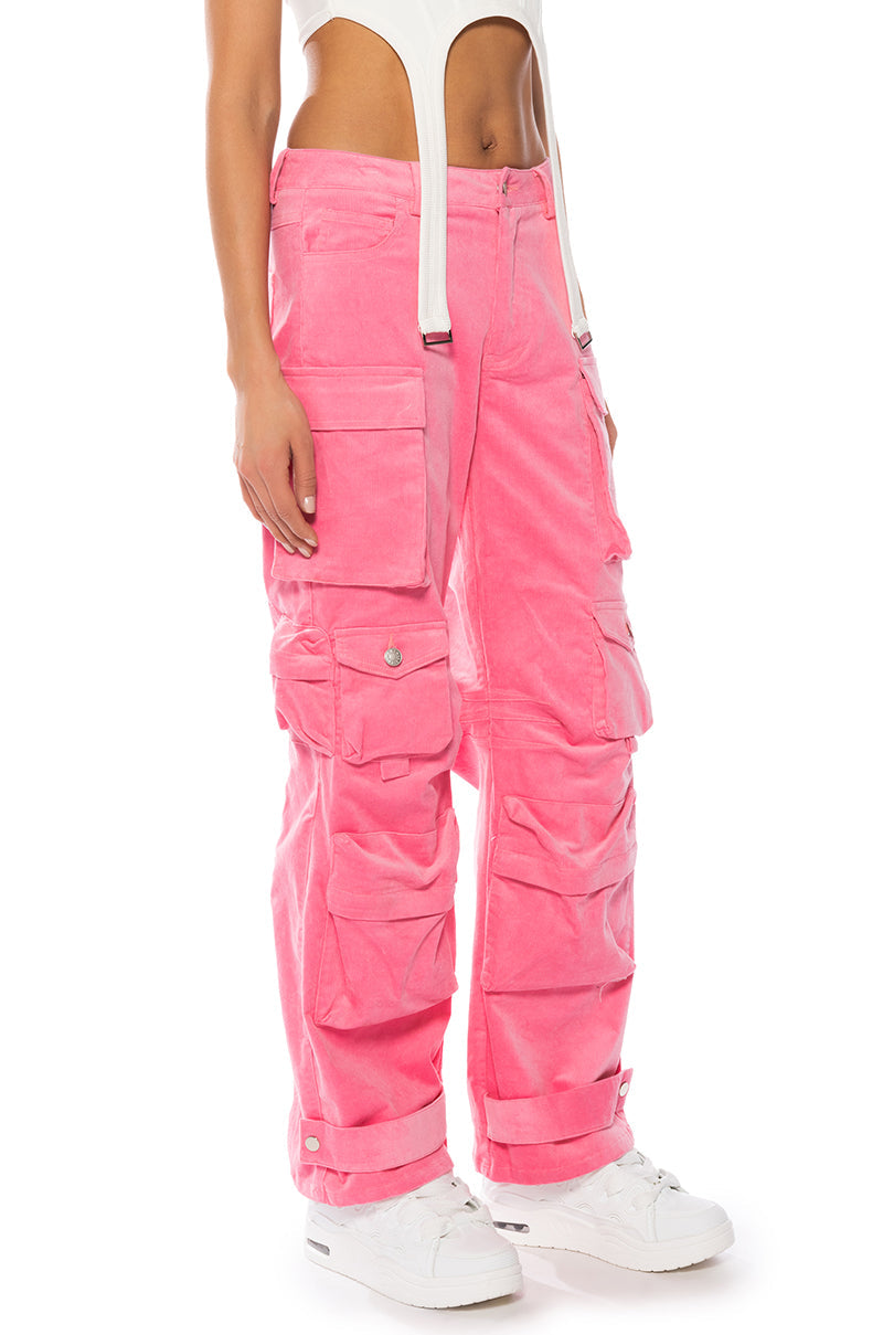 OZUNA CORDUROY CARGO PANTS