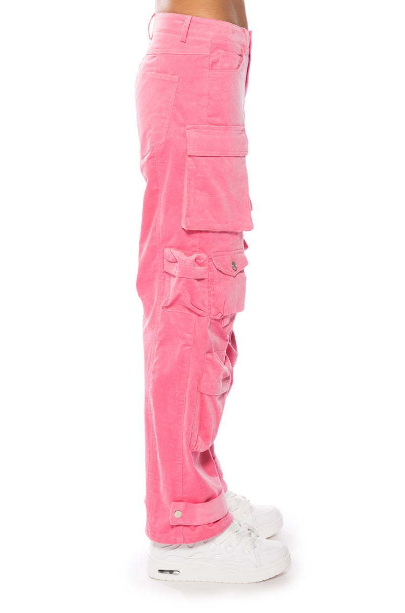 OZUNA CORDUROY CARGO PANTS