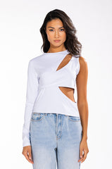NOTHING BUT YOU CUT OUT TSHIRT