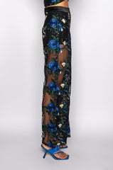 OJAI EMBROIDERED PALAZZO PANT