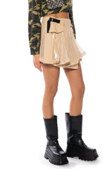 ON A MISSION PLEATED SKIRT