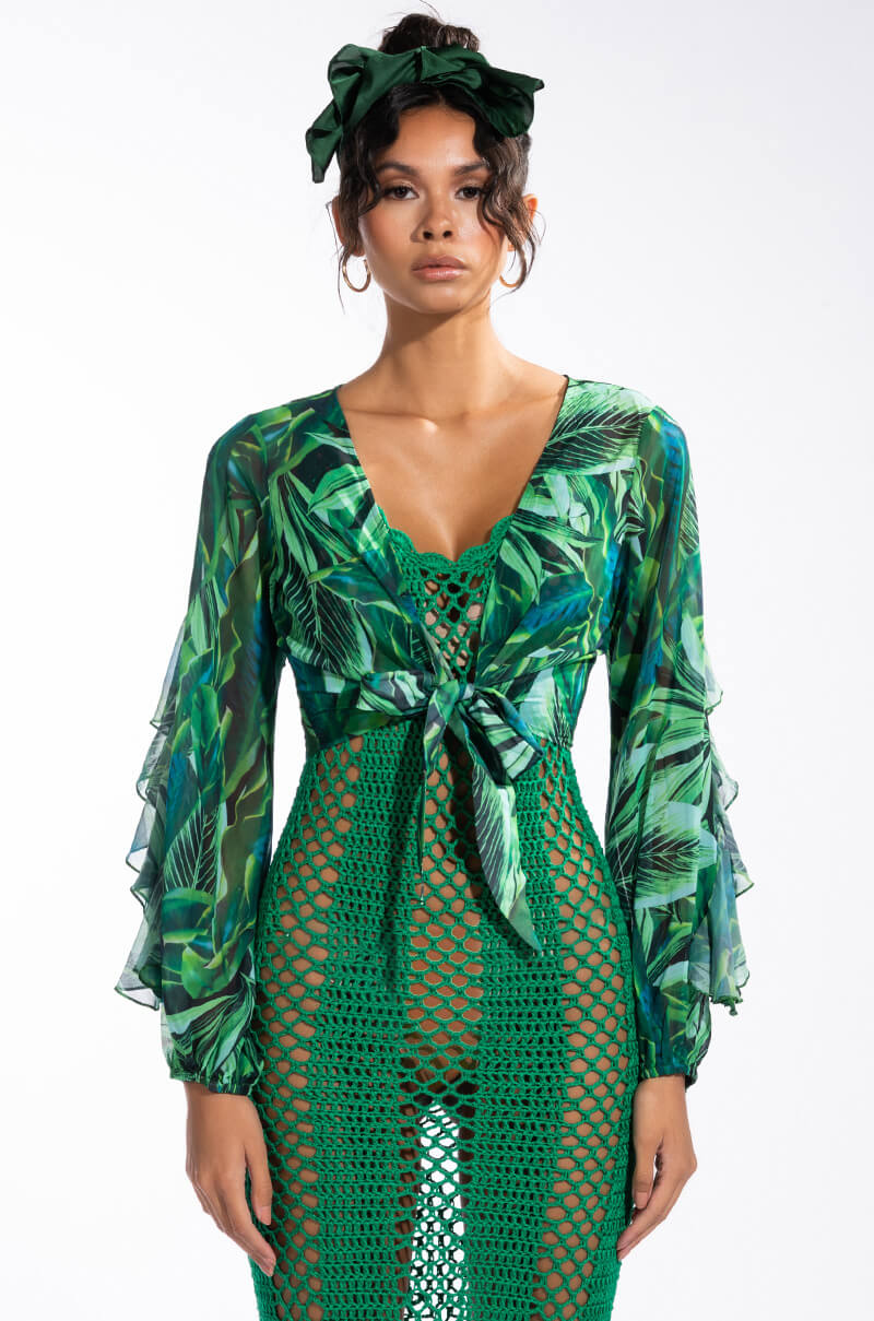 ON A STROLL TIE FRONT TOP