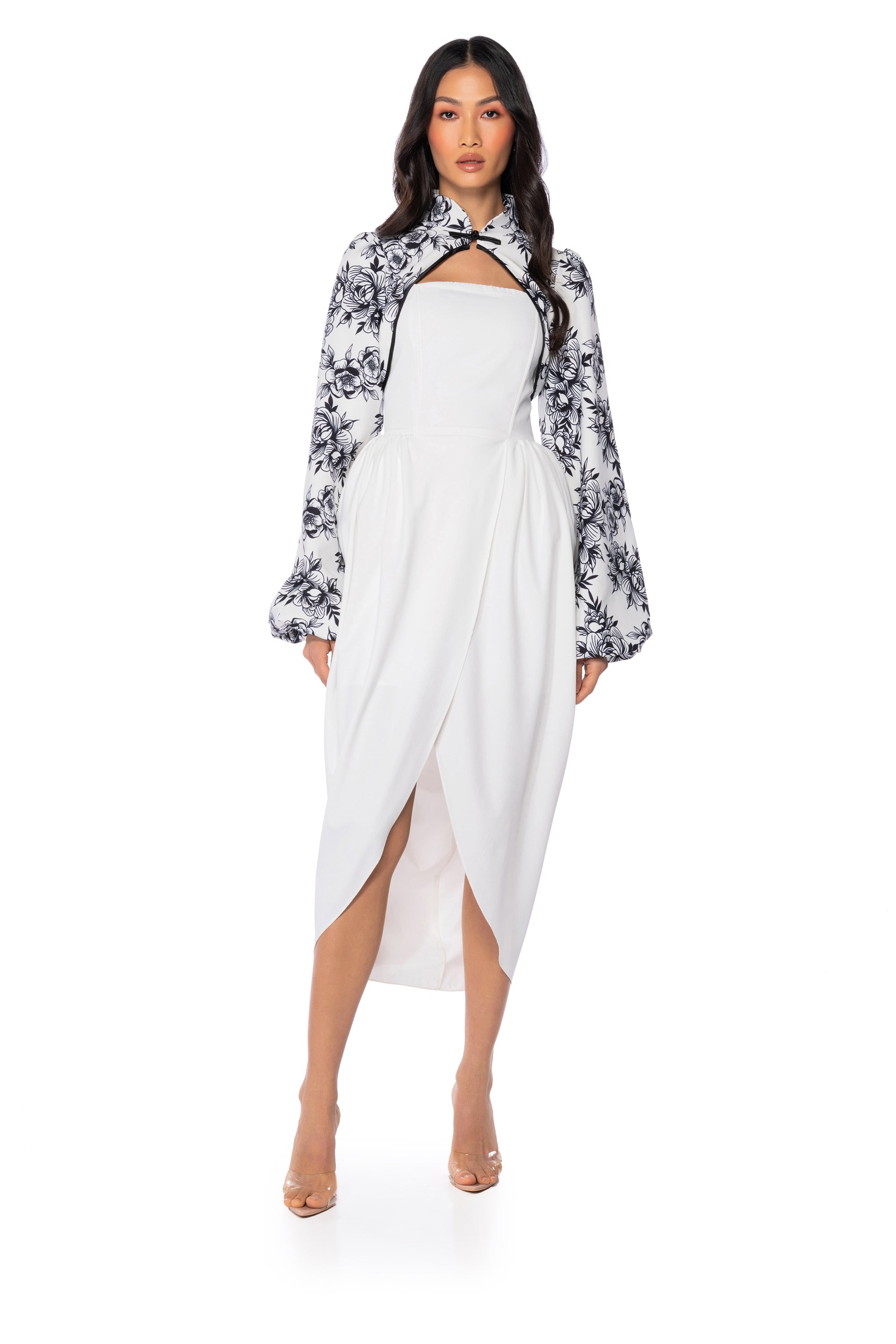 ON SECOND THOUGHT PRINTED BOLERO