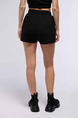 ON THE GO COLOR BLOCK TIE WAIST SHORT