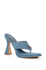 OXFORD STREET DENIM CHUNKY SANDAL
