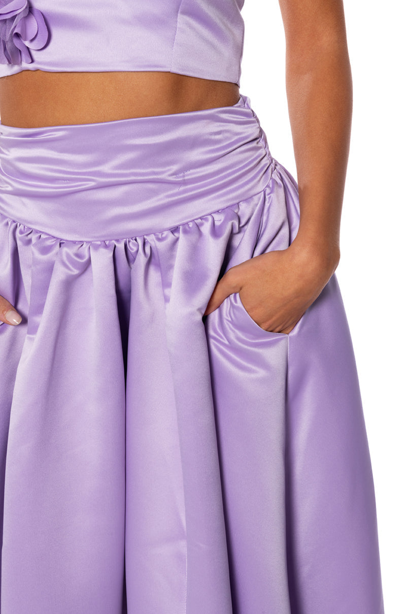 PANSY GARDEN MAXI SKIRT