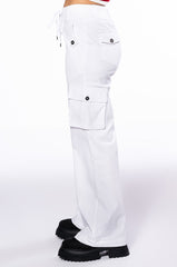 PARKER WIDE LEG CARGO PANTS