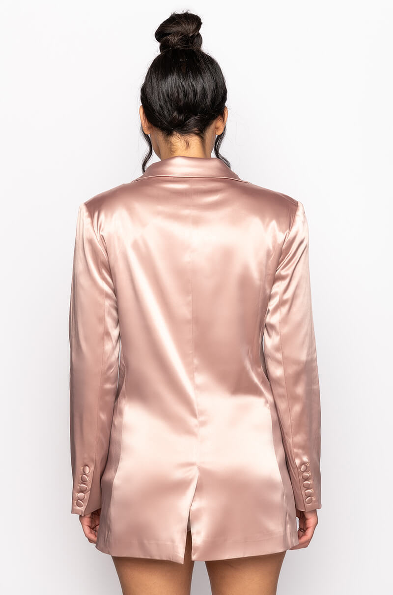 PASSIONE SATIN BLAZER