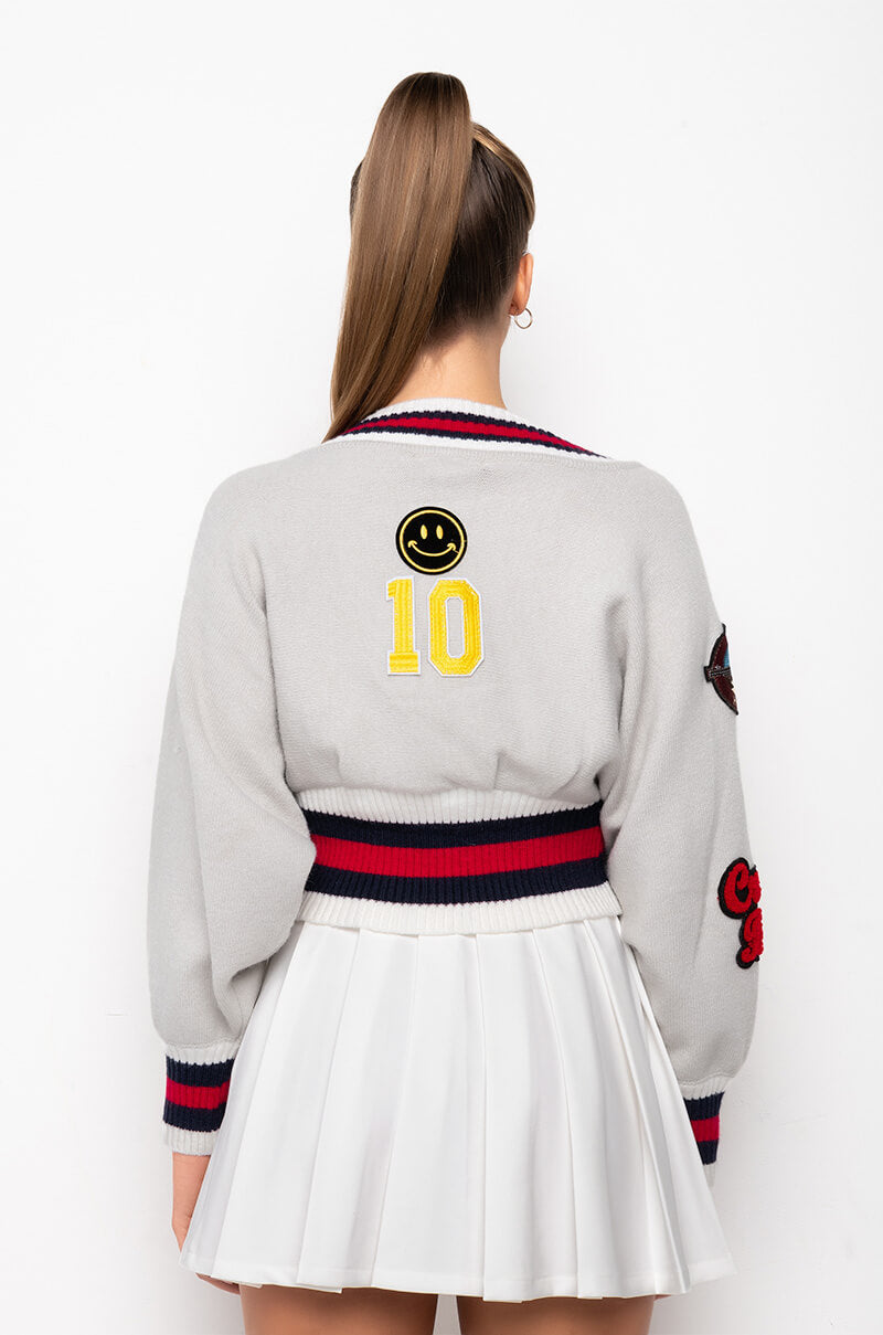 PATCHES ON PATCHES SWEATER