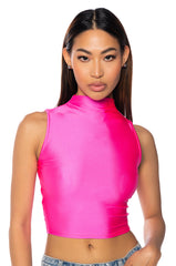 PAXTON DISCO CROP SLEEVELESS TEE