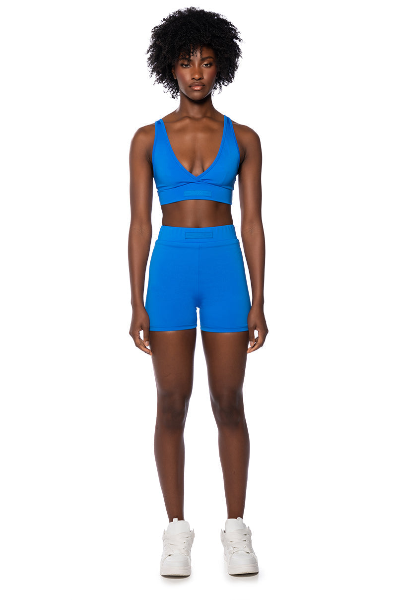 ITS THE PAXTON LUXE SHORT IN ROYAL BLUE