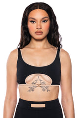PAXTON LUXE REVERSIBLE CONTRAST TRIM BRALETTE