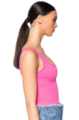 PAXTON SEAMLESS SQUARE NECK SLEEVELESS BODYSUIT