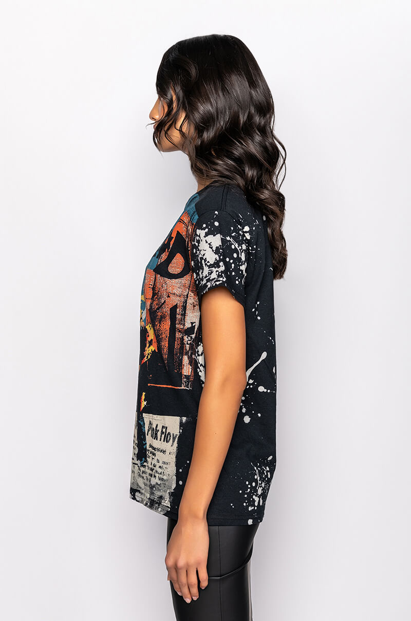 PINK FLOYD SPLATTER GRAPHIC TSHIRT