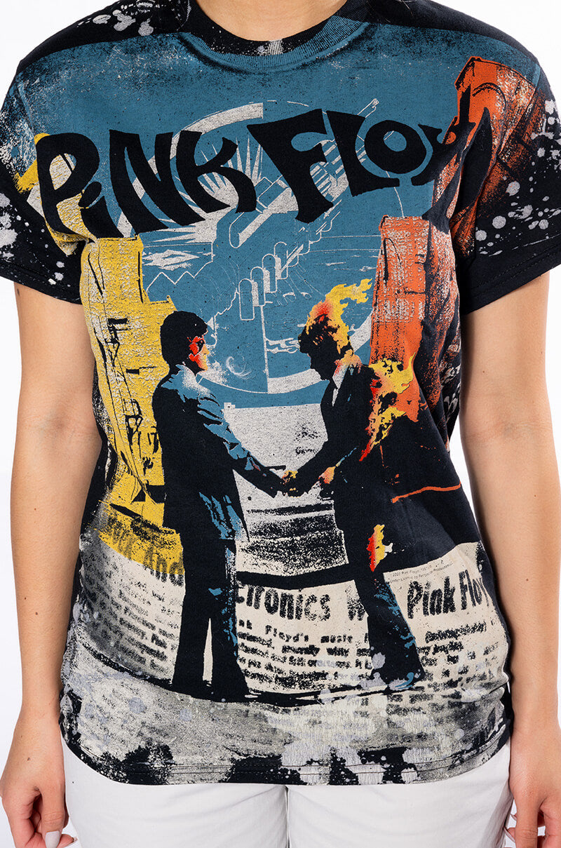 PINK FLOYD SPLATTER GRAPHIC TSHIRT