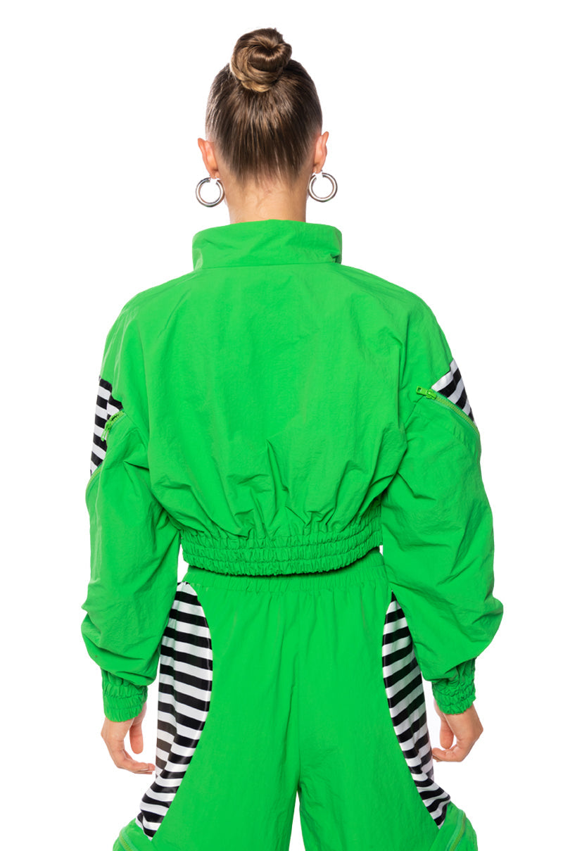 KIMBERLY SWEAT SUIT ZIP UP JACKET
