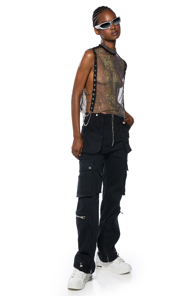PLAY IT MID RISE STRAIGHT JEANS