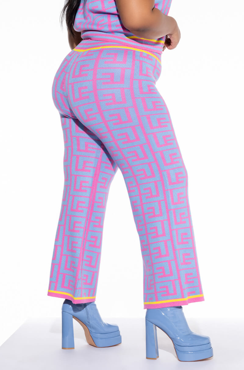 PLUS IT'S CALLED SELF CARE KNIT LEGGING